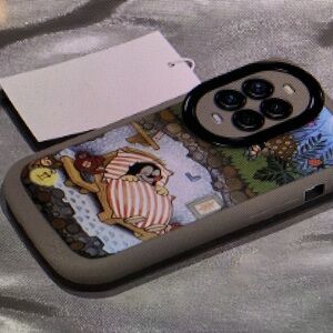 Cartoon Design Phone Case - Multicolor